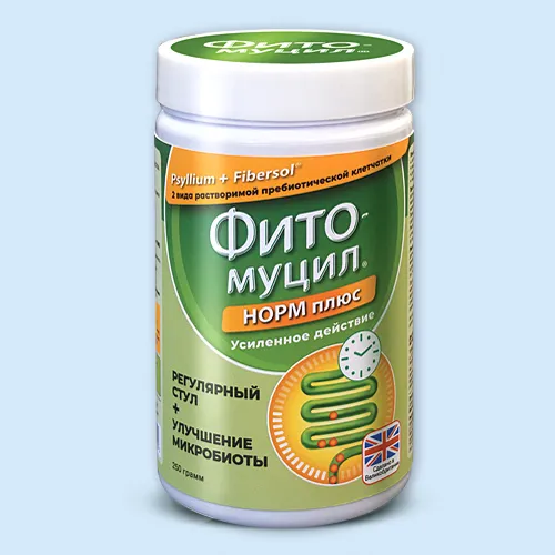 Фитомуцил норм плюс, порошок, 250 г