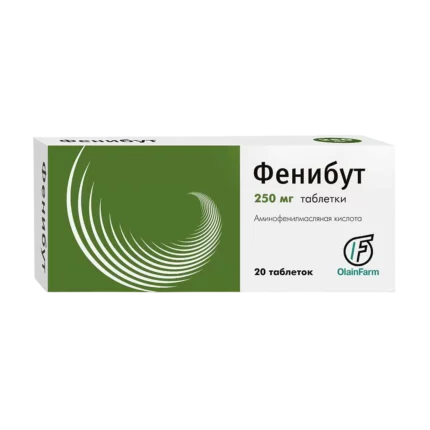 Фенибут таб. 250мг №20