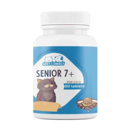 PET’S’ENERGY, Senior 7+ FOR CATS, витамины для кошек старше 7 лет, уп. 90 таблеток