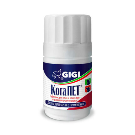 КогаПЕТ GIGI, витамин К1 для собак и кошек, уп. 30 таблеток