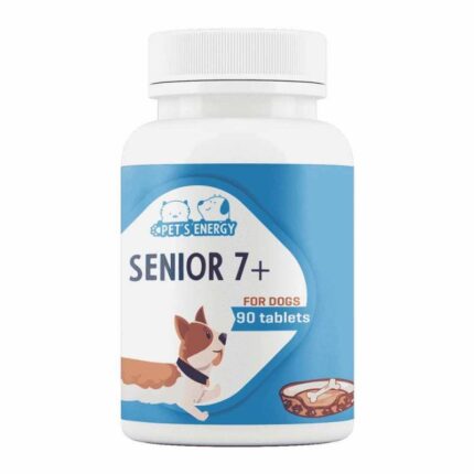 PET’S’ENERGY, Senior 7+ FOR DOGS, витамины для собак старше 7 лет, уп. 90 таблеток