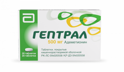 Гептрал таб. п/о 500мг №20