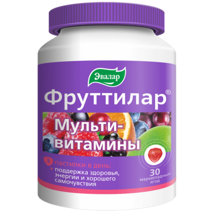 ФРУТТИЛАР Мультивитамины 30 пастилок