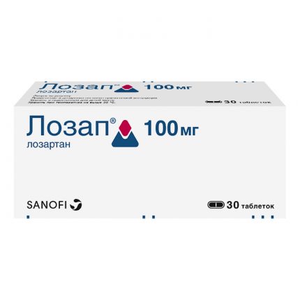 Лозап таб. п/о 100мг №30