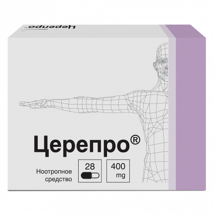 Церепро капс. 400мг №28